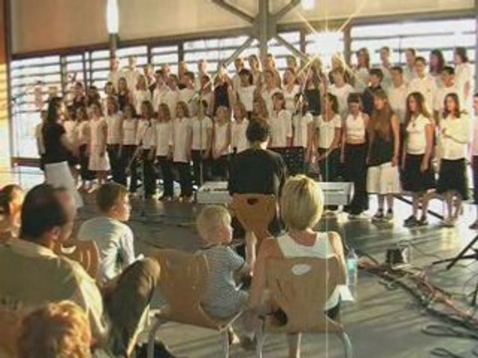 Le Vieux Piano, Trénet, Chorale collège Otfried Wissembourg