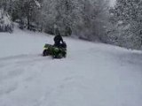 Quad artic cat pyrénées toussaint 08