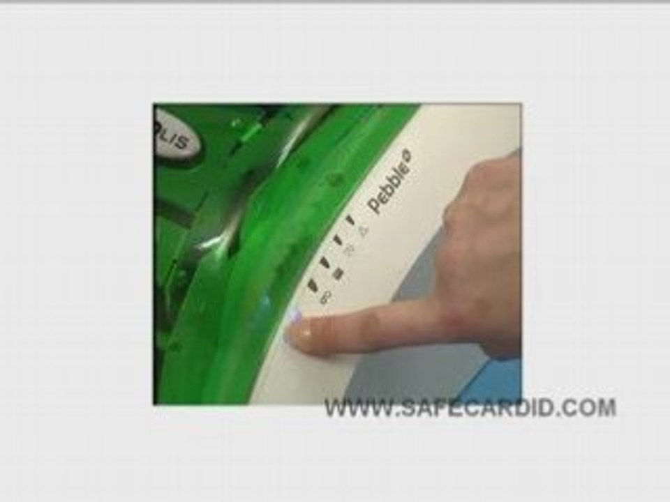 Evolis Pebble 4 Printer - Printing aTest Card