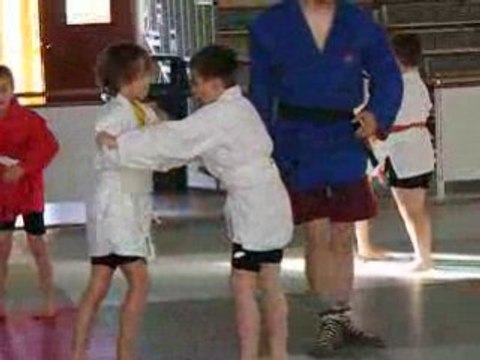 Stage sambo avec les samboistes de villers sur mer