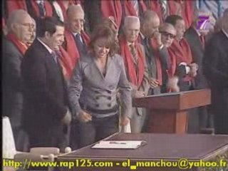 Tunisie - Soutiens populaires pour ben ali 2009