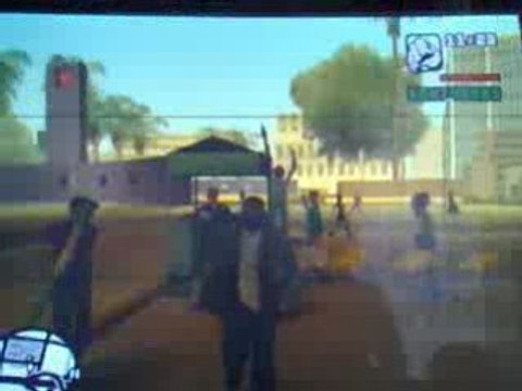 Gta San andreas Gang vs Police