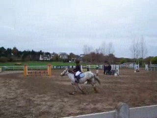 Junon et moi au concours du 16/11/08