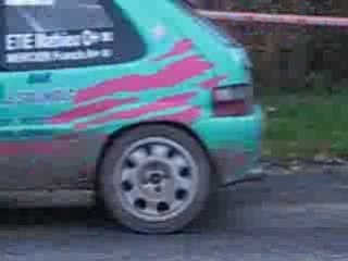 Rallye d'Automne 2008 ES 7 Rives de la Gères N°96