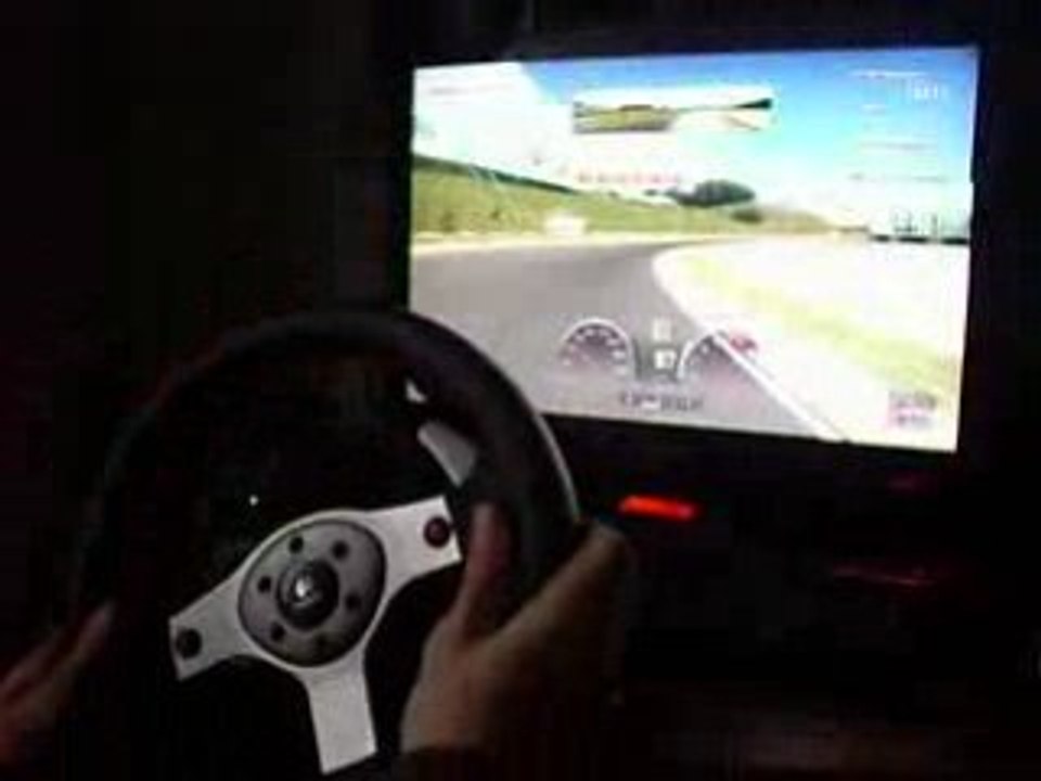 Drift avec le G25 sur GT5 prologue - part2