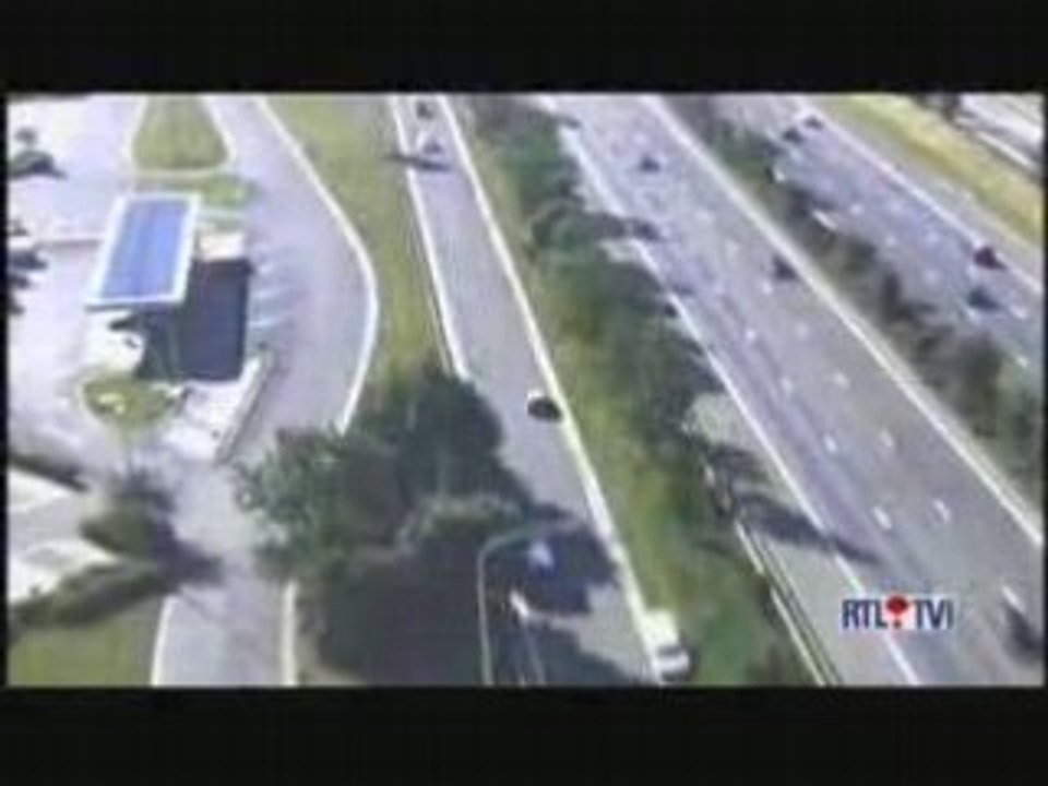 Poursuite Murat Kaplan en fuite en VW Golf II GTI Belgique