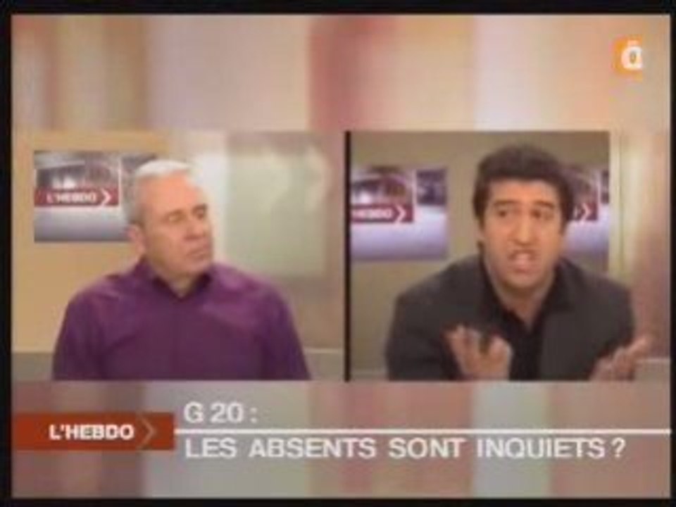 l'hebdo 15/11/08 3sur3 zemmour wolton brany djennad regent
