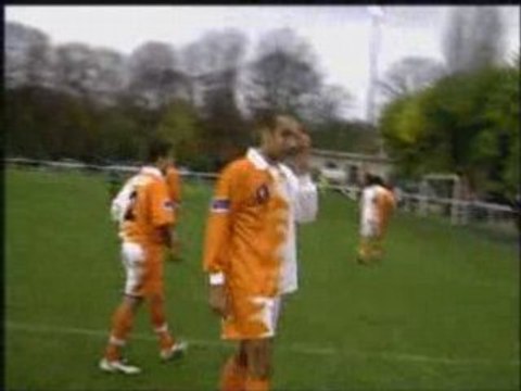 Le 16/11/2008 La joie des Joueurs de Vaujours apres la gagne