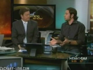 Zachary Levi on KTLA Morning Show Part 1