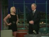 Britney Spears surprise visit on David Letterman Nov ...