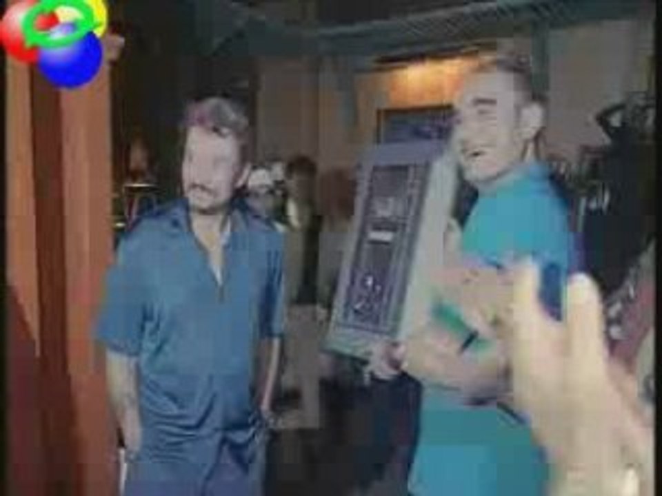 Johnny   hallyday 19.07.1999  platine et diamant
