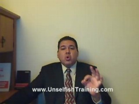 Unselfish Training Using Attraction Marketing