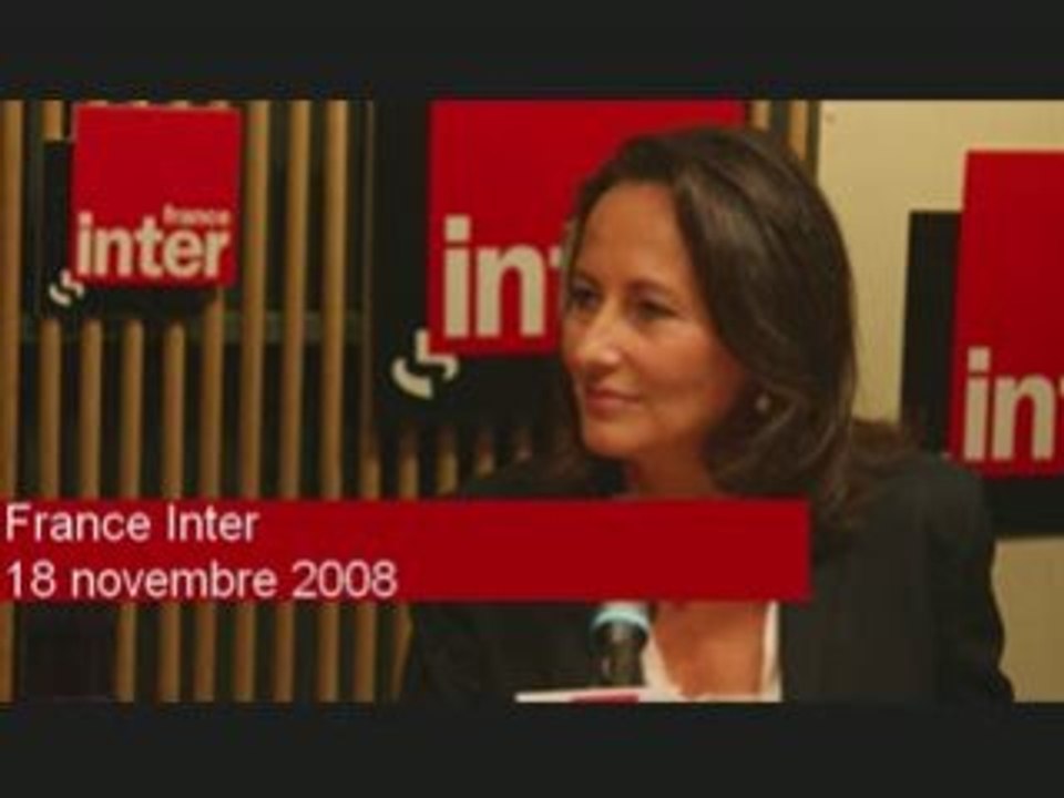 L'invité du jour - Ségolène Royal - 18 11 2008