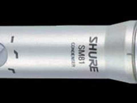 Micro Shure SM81 (La Boite Noire)