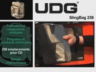 Le sac pour CDs UDG Slingbag 258 (La Boite Noire)