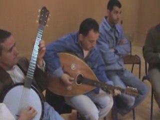 Idris musicien de l'Association Azel par Nacer Achabou