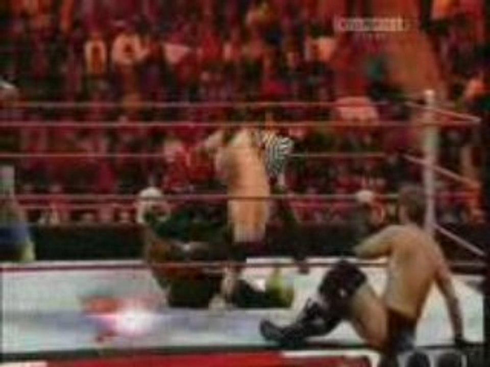 WWE Monday Night Raw 11/17/08 Kane & JBL vs Cryme Time