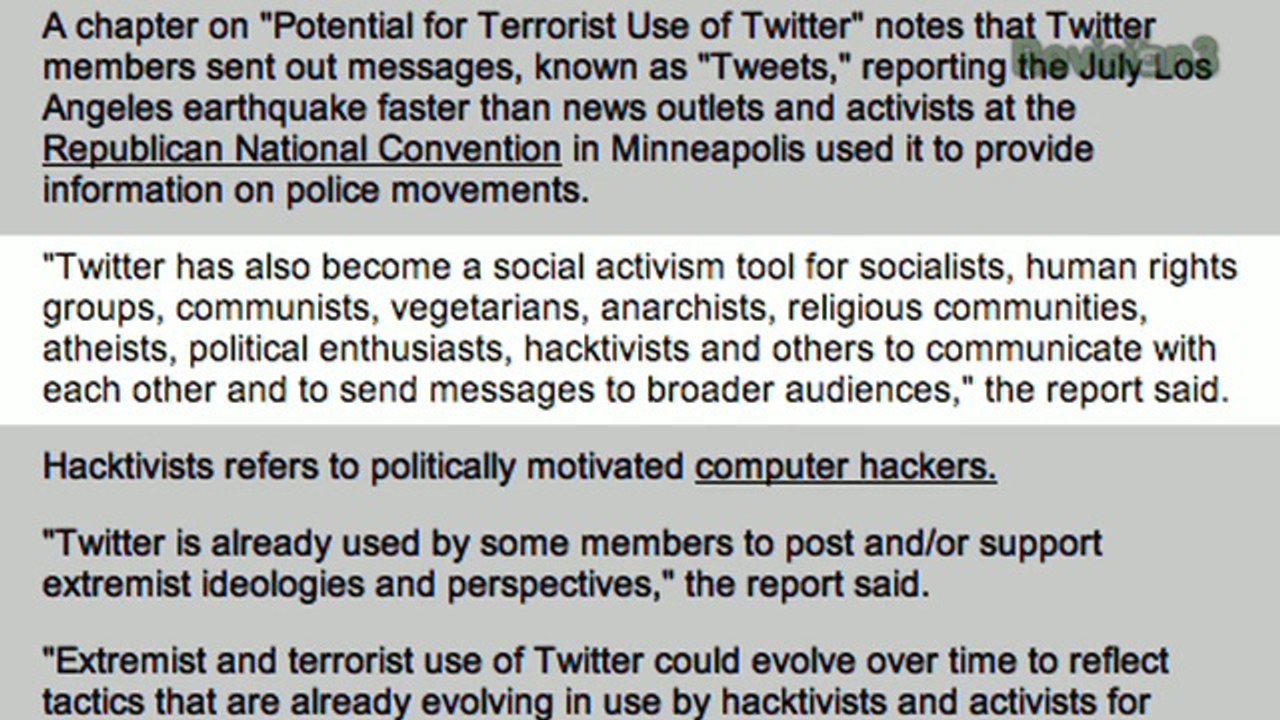 Diggnation - Twitter is for Terrorists