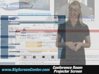 Conference Room Projector Screen