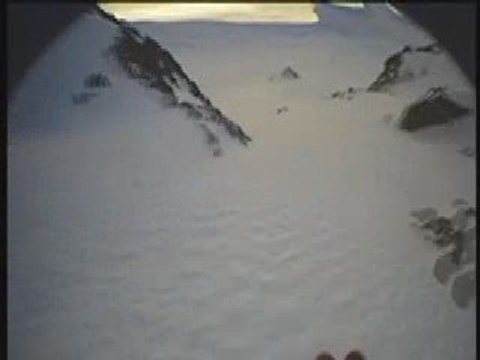 ski freeride caméra embarquée william kocher tignes