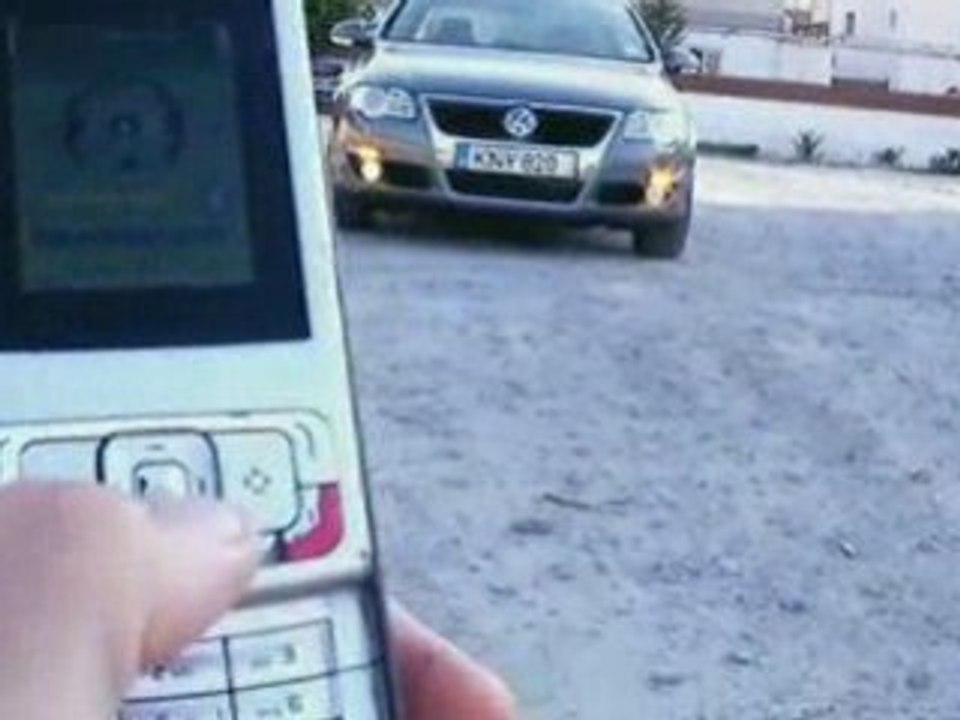 SHOCK!! Car Controlled by Nokia Phone - Video