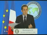 Sarko ... un comique incompris au G20