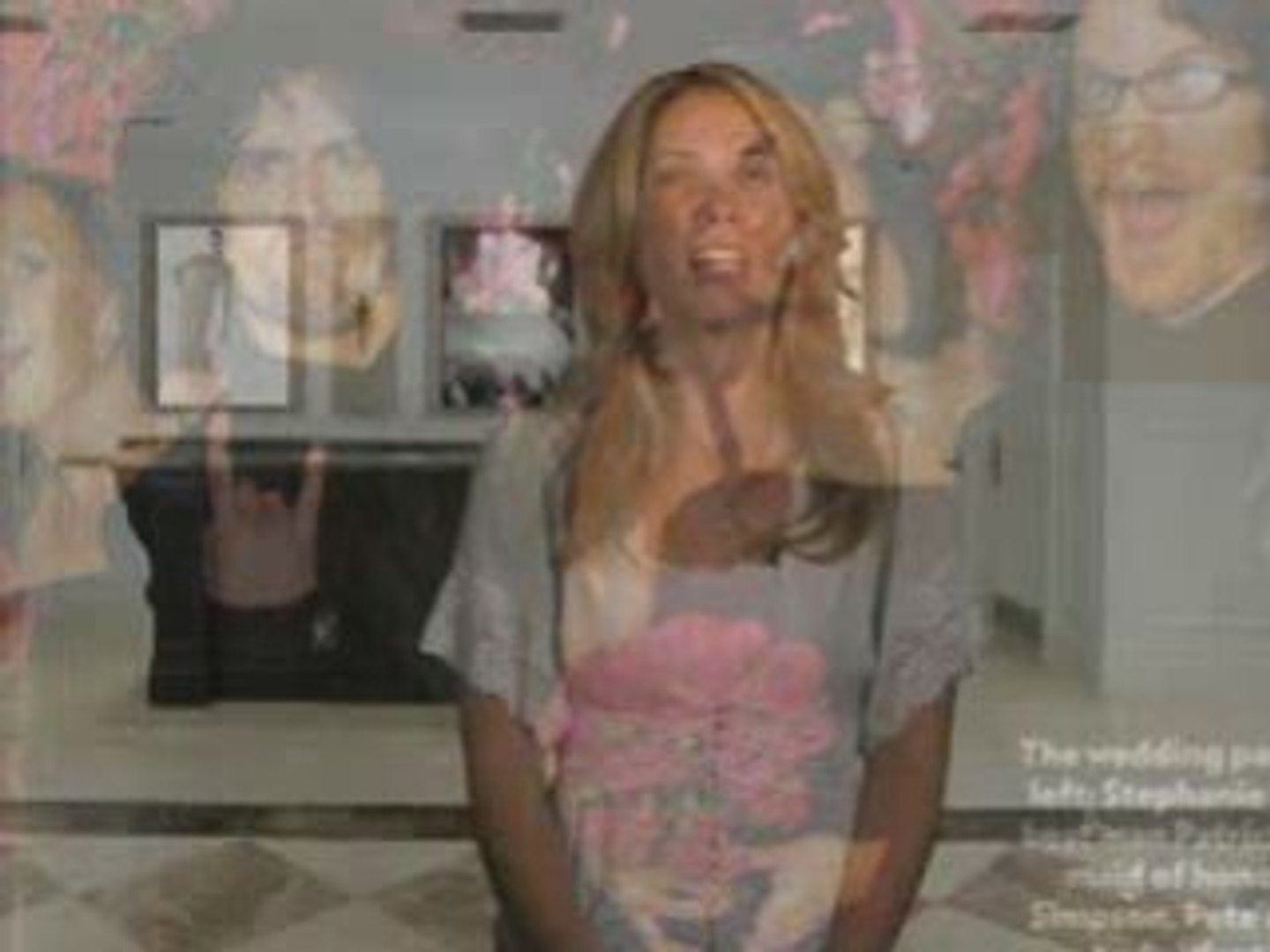 ⁣Celebrity Weddings - Pete Wentz and Ashlee Simpson