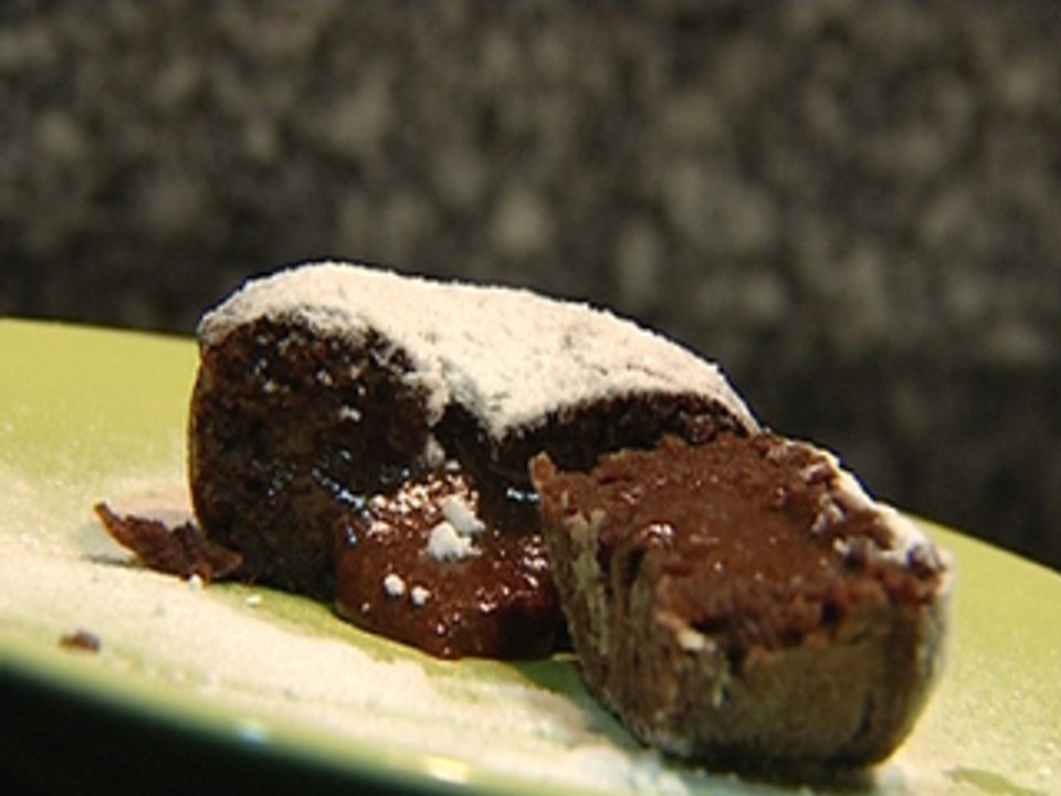 El coulant de chocolate de Aina