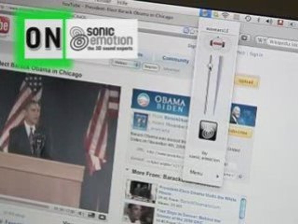 Barack Obama Speech - 3D Sound Experience with wavearsLE