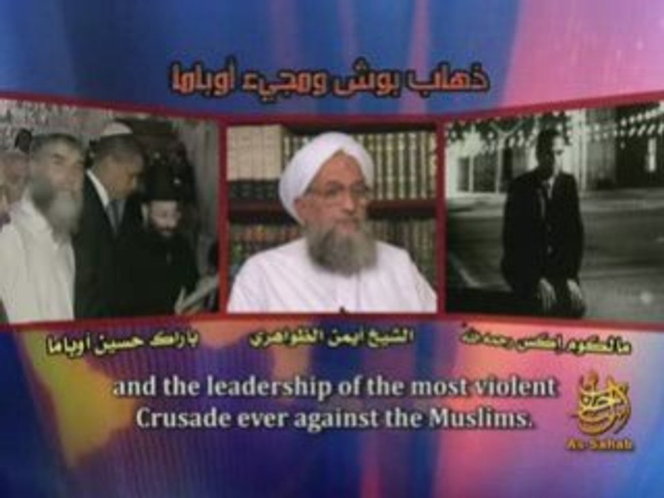 Al-Qaeda leader talks about Obama's victory