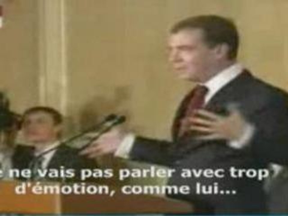 Quand Medvedev imite Sarkozy