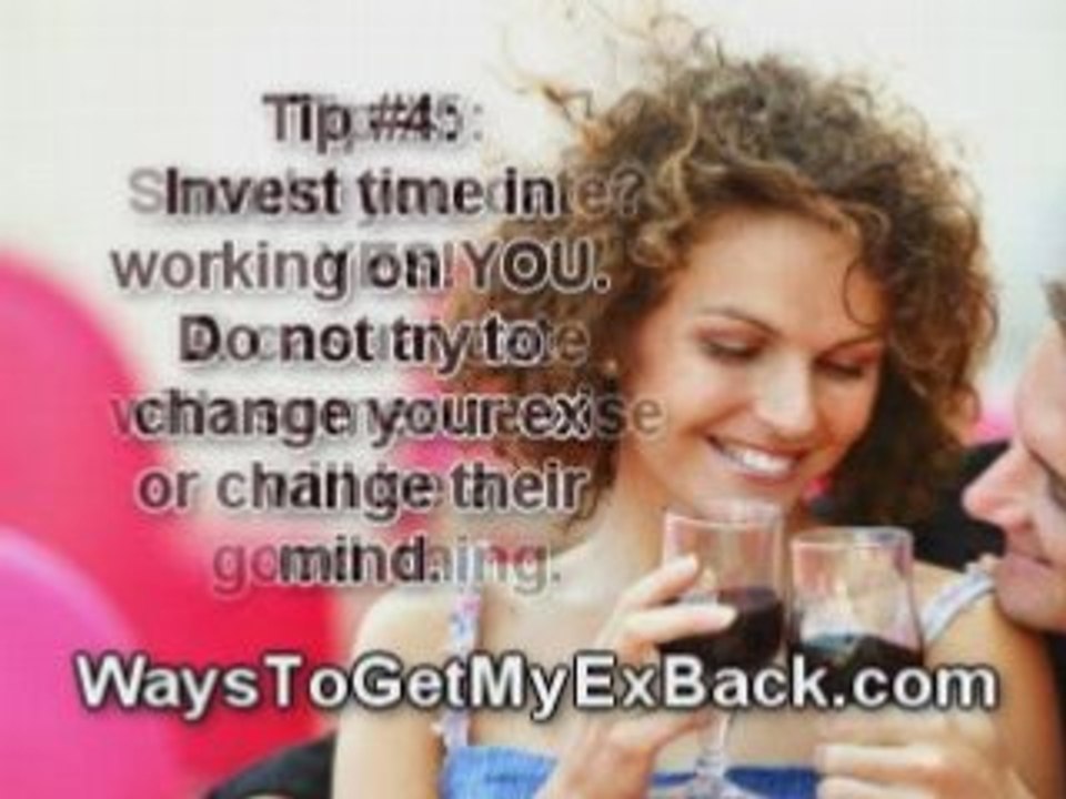 Free Advice on Getting My Ex Girlfriend Back