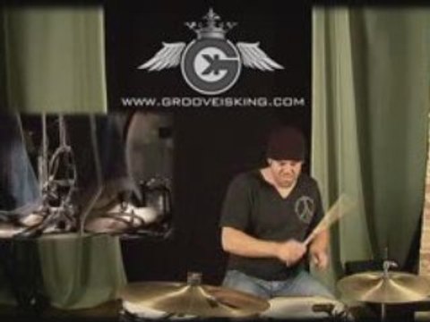 Drum Groove Solo Lesson: Minus some drums