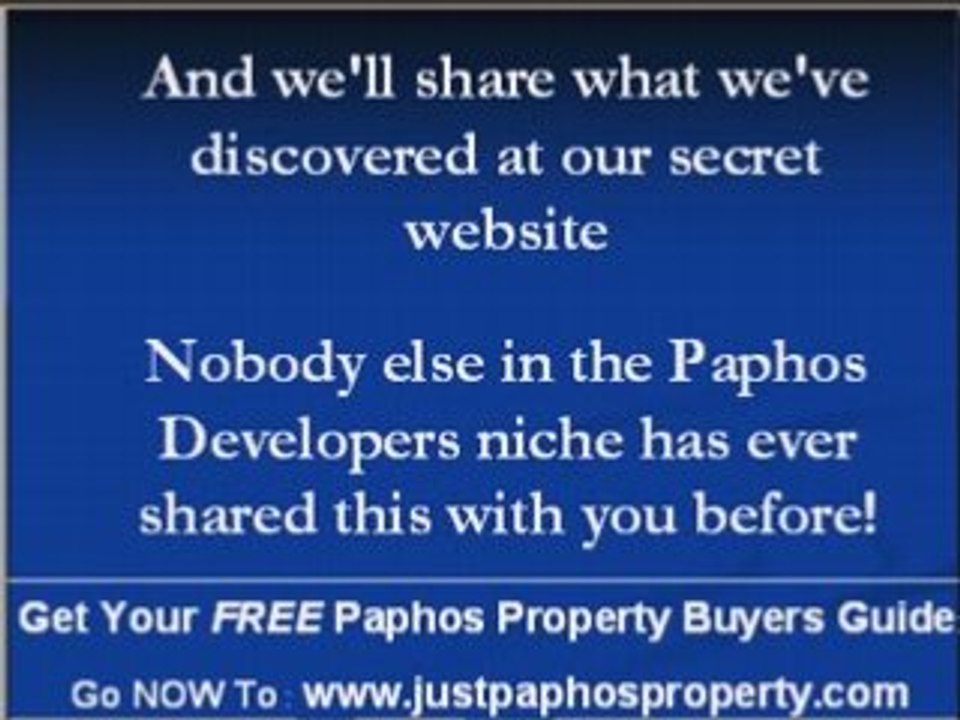Paphos Estate Agents