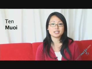 Vietnamese Translations - How To Say Ten