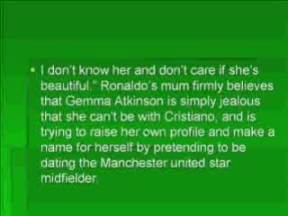 Cristiano Ronaldo’s girlfriend Gemma Atkinson