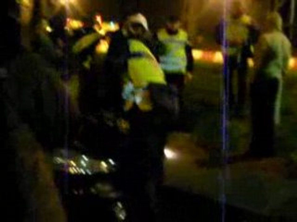 Le chien cherche des stups dans le moteur