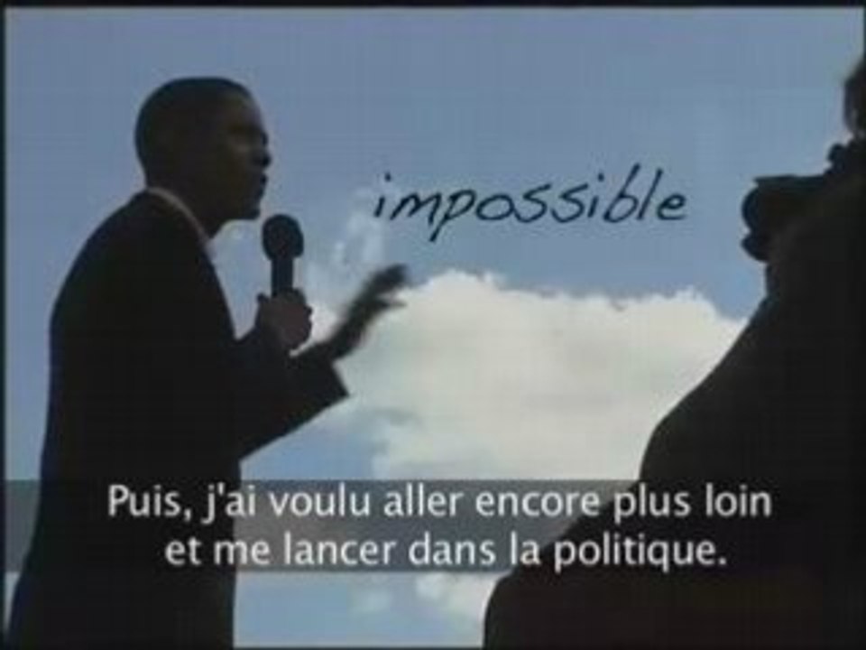 Obama - Adidas - impossible is nothing