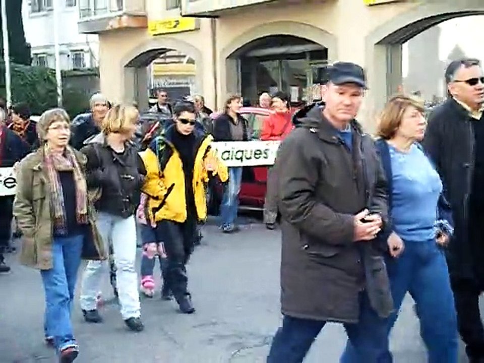 Tarbes manifestation des enseignants