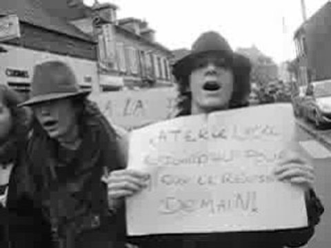 Manifestation Contre les réformes de Darcos à Noyon