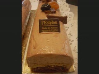 Bûche de Noël: "Estelou 2008", Pâtissiers du Cantal