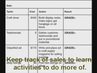 Craft Business Success Tips