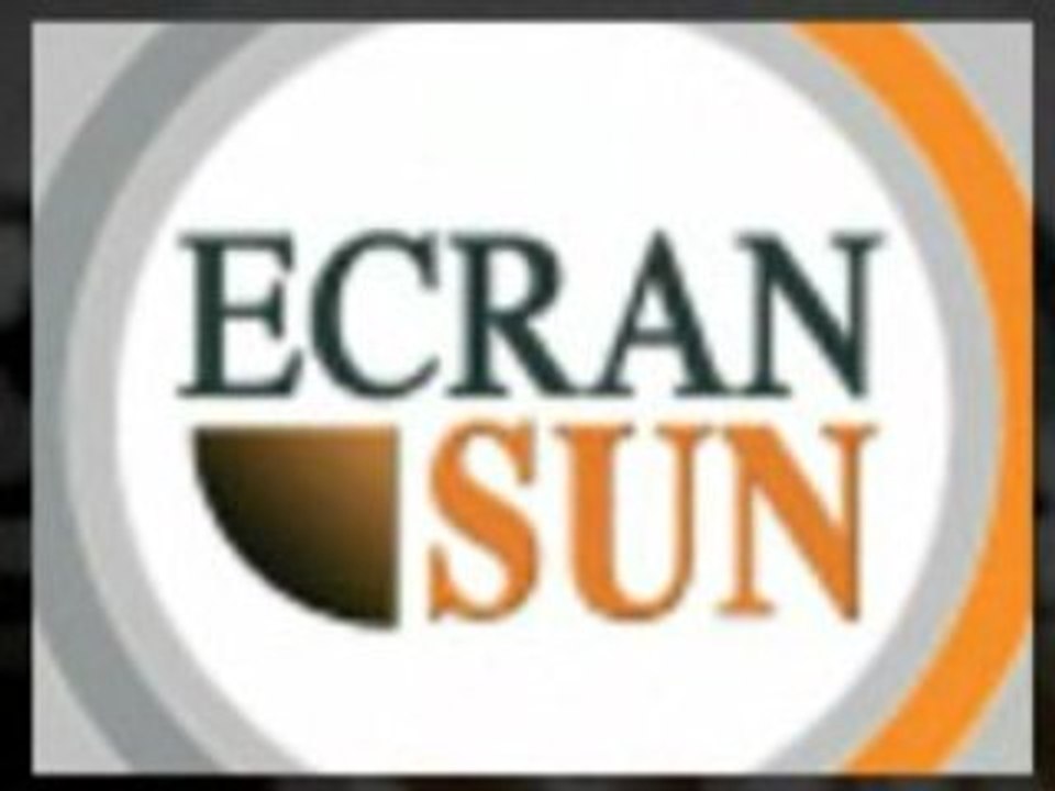 Présentation de la société ecran sun sarl  (film vitrage)