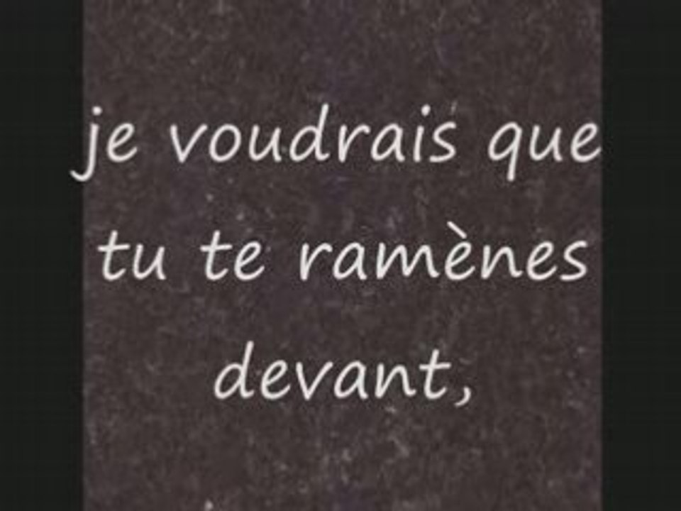 Musique + parole je t'emmene au vent  louise attaque