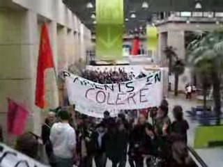 Les parents d'élèves envahissent l'hôtel de ville du Havre !