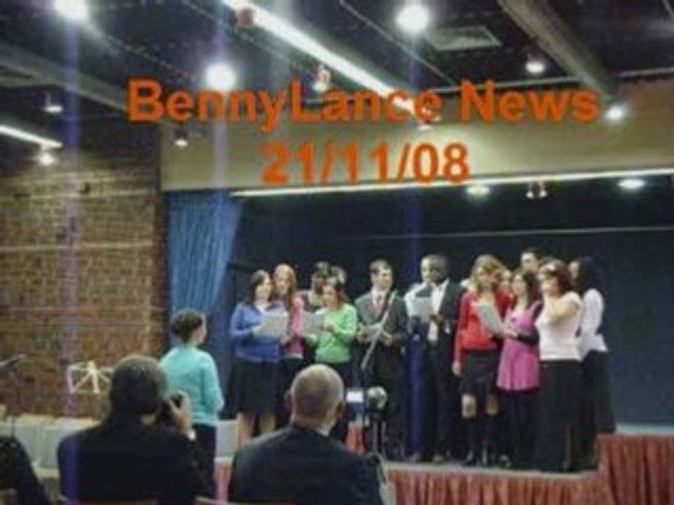 BennyLance News 21/11/08 -En concert