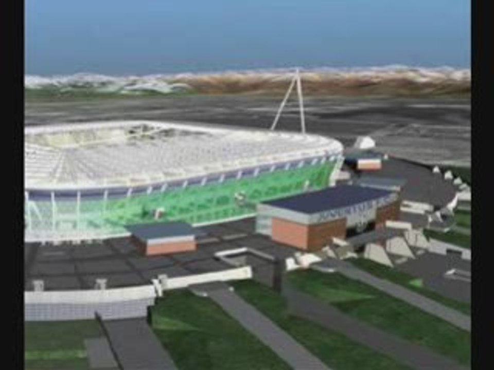 Il nuovo stadio della Juventus presentato a Torino
