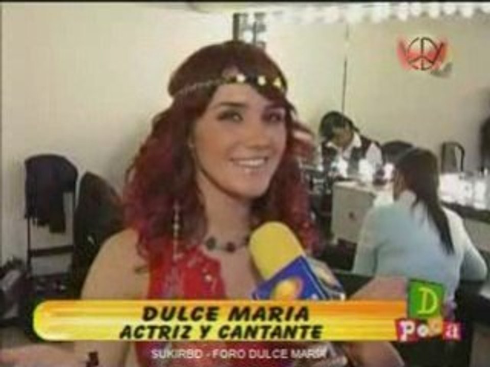 Dulce ensaya para ser Mesera (DP)