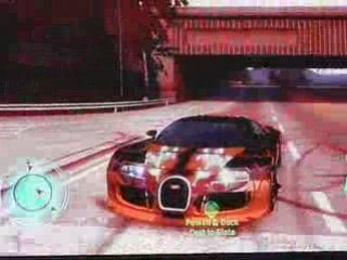 NFS undercover bugatti