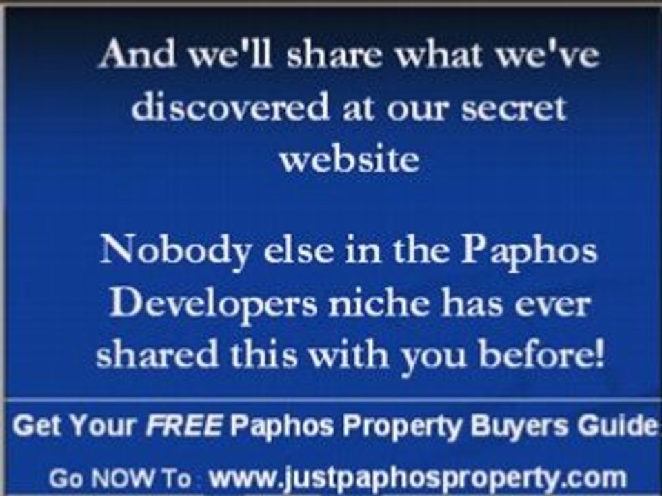 Paphos Developers